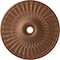 Ekena Millwork Galveston Ceiling Medallion (Canopies up to 4 3/4"), 36 5/8"OD x 3 5/8"ID x 2 3/8"P, Polished Copper CM36GLPOS - alternate 1